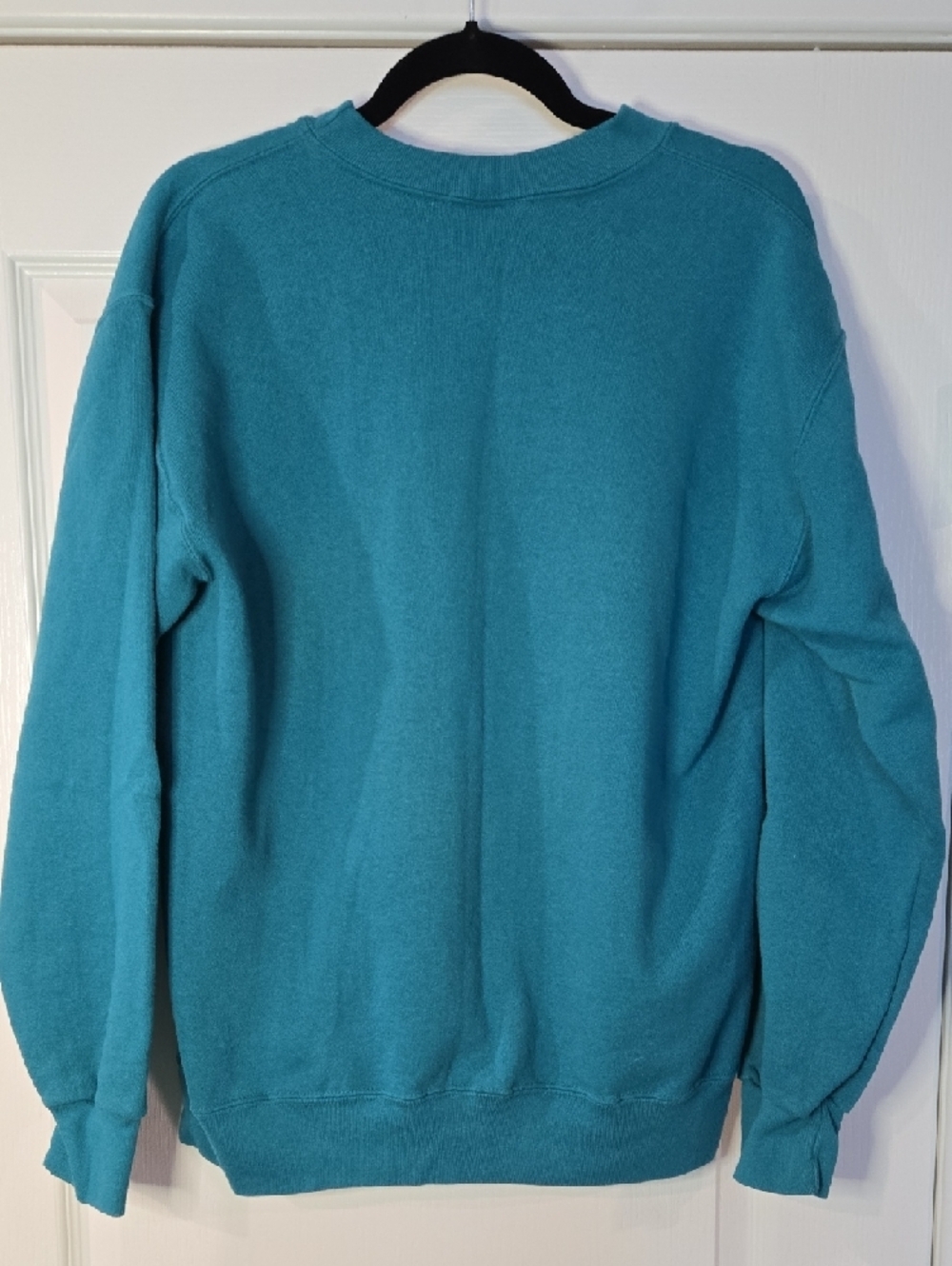 Vintage NUTMEG 1994 Miami Dolphins Teal Crewneck Sweatshirt - Picture 6 of 6